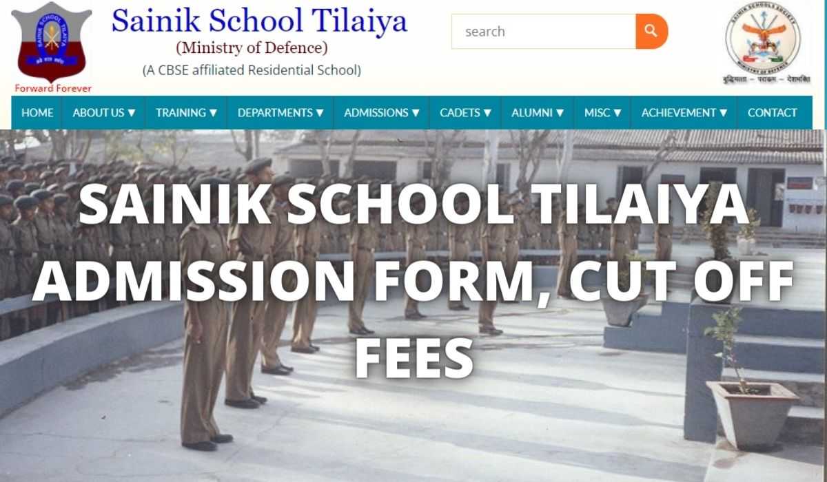 Sainik School Tilaiya Admission 2022
