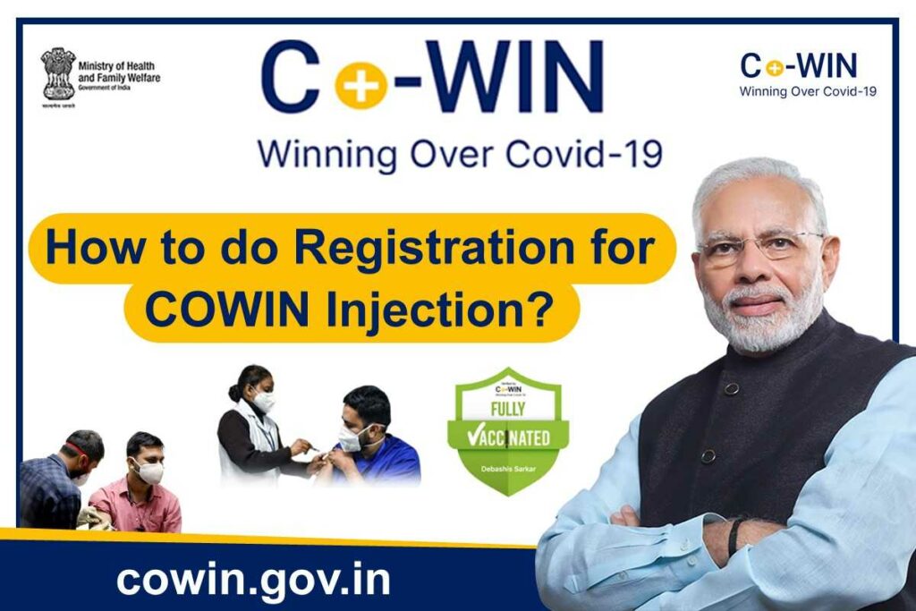 Cowin Vaccine Registration 1st & 2nd Dose