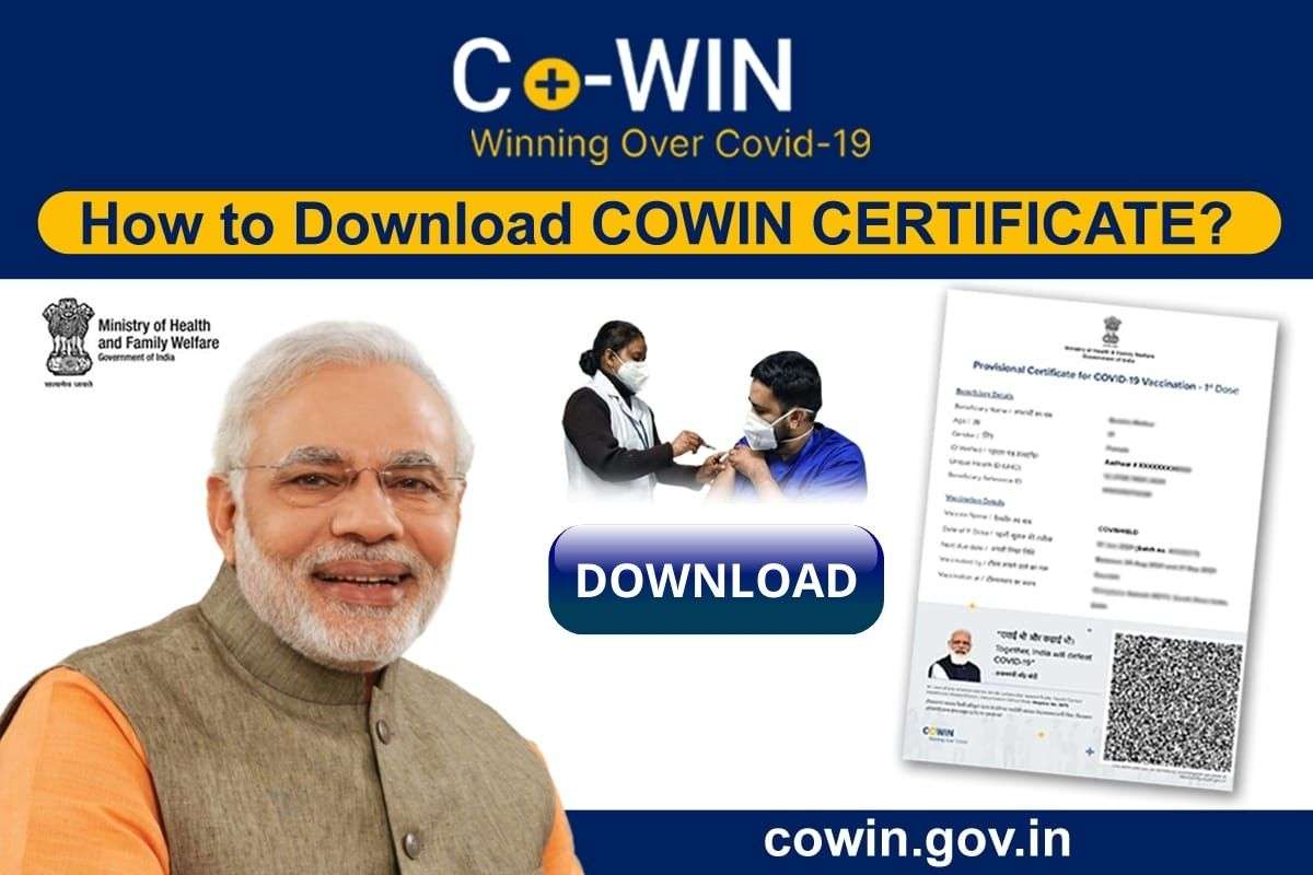 Download Cowin Vaccination Certificate