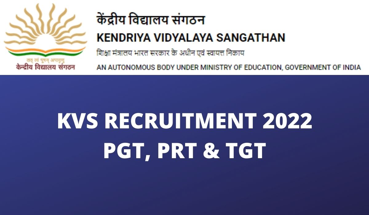 KVS Recruitment 2022 notification