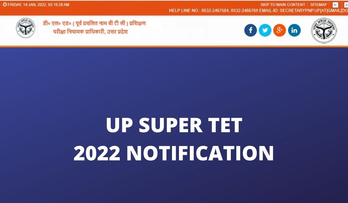 UP Super TET 2022