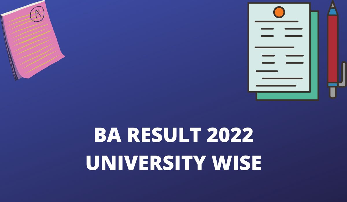 BA Result 2022 Part 1, 2, 3 Results (University Wise)