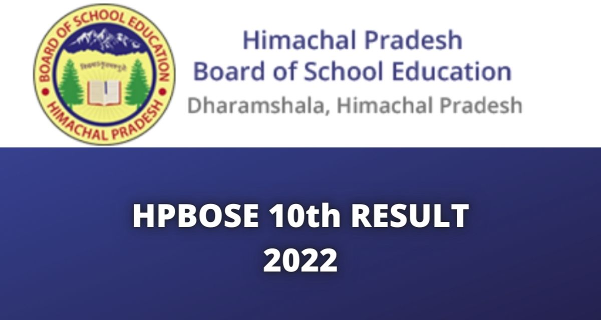 HPBOSE 10th Result 2022